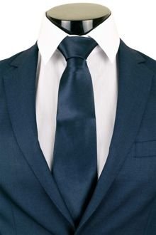 Tmavě modrá kravata TB0423