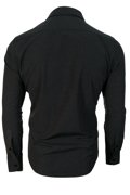 Vzorovaná pánská košile - černá 318